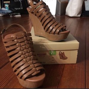 Mossimo Brown Wedges